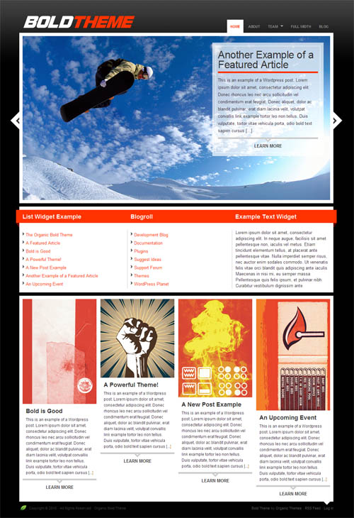 bold-theme bold wordpress theme