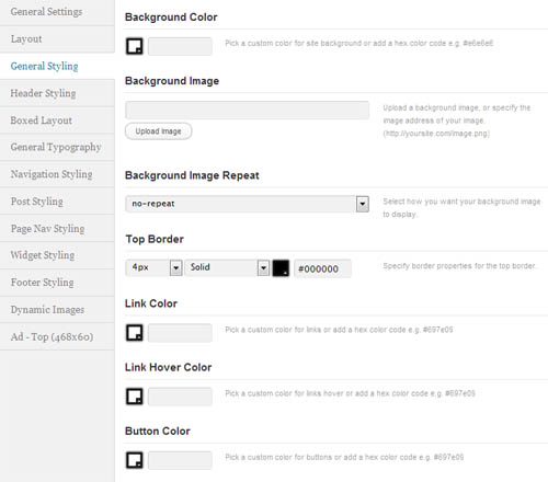 canvas-general-styling-options canvas styling options