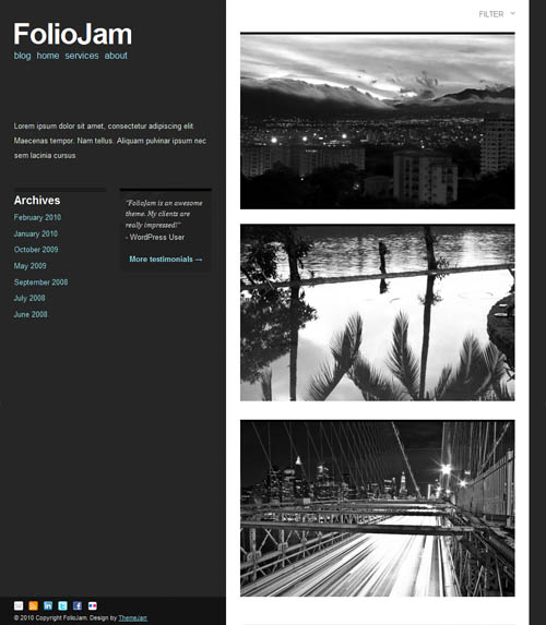 foliojam-wordpress-theme foliojam wordpress theme