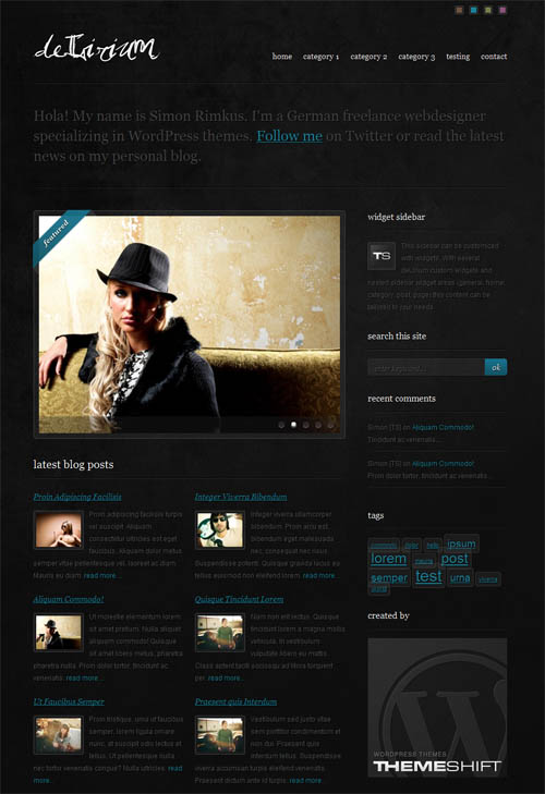 delirium-theme Delirium Premium WordPress Theme