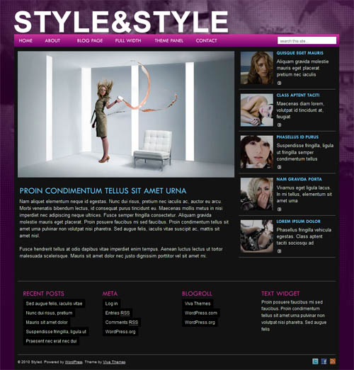 styled-wordpress-theme styled premium wordpress theme