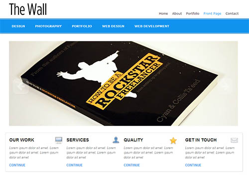the wall theme