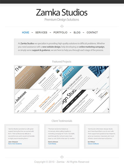 zamka-wordpress-theme Zamka Business Premium WordPress Theme