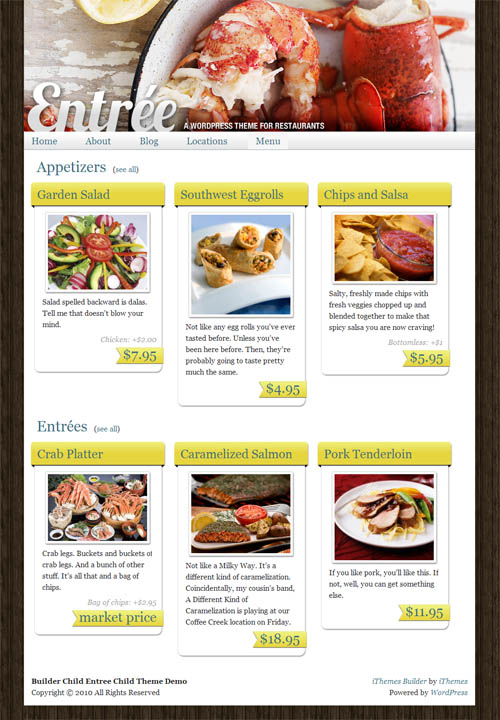 entree-wordpress-theme entree wordpress theme