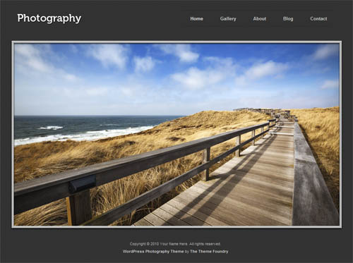 photography wordpress theme