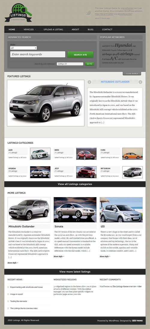 listings-wordpress-theme Listings WordPress Theme