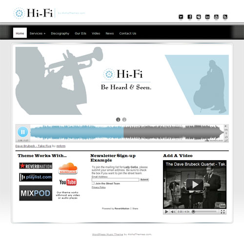 hifi-music-wordpress-theme HiFi Music WordPress Theme