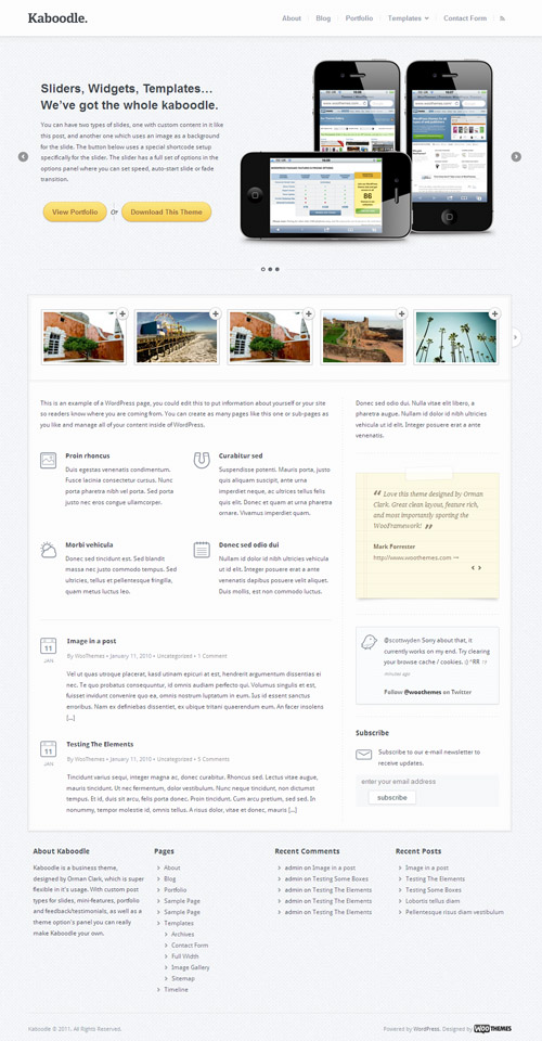 kaboodle-wordpress-theme Kaboodle Business Premium WordPress Theme