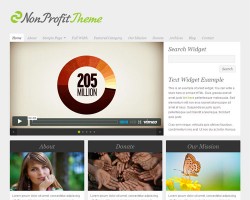 Non Profit WordPress Business Theme