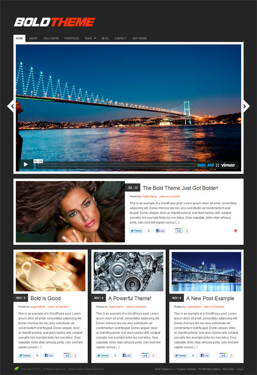 Bold Video Premium WordPress Theme 3.0