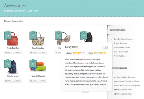 Boutique WordPress Theme