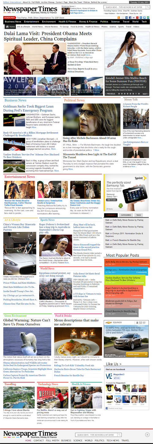 newspapertimes-wordpress-theme Newspaper Times WordPress Theme