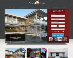 Dream Home Real Estate WordPress Theme