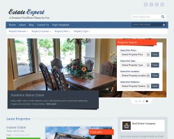 Responsive WordPress Real Estate Theme
