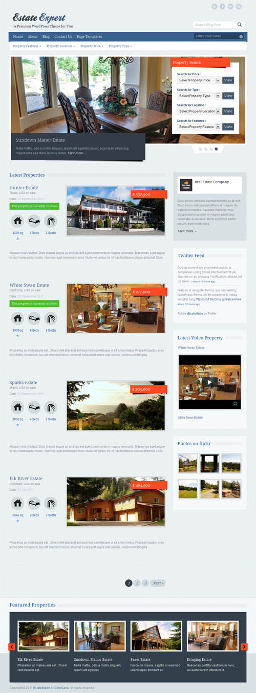 estate-expert-wordpress-theme Responsive WordPress Real Estate Theme