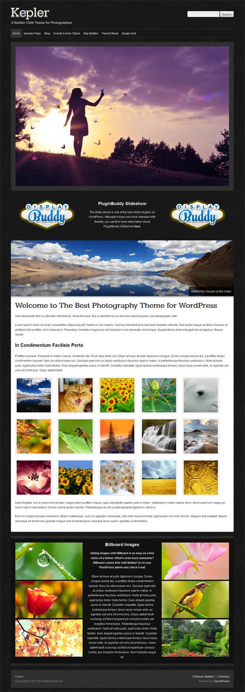 Kepler Premium WordPress Theme