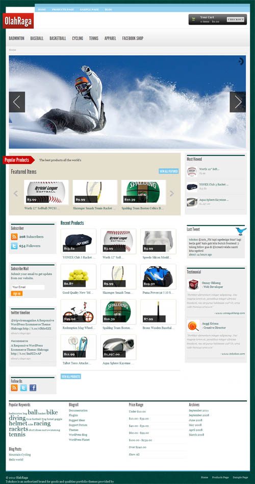 olahraga-wordpress-theme Olahraga Responsive WordPress Ecommerce Theme