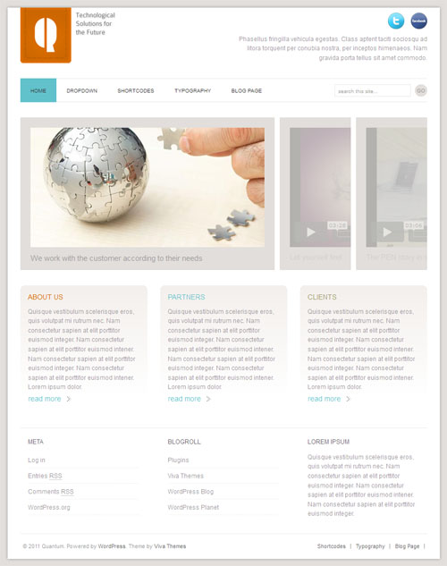 quantum-wordpress-theme Quantum WordPress Business Theme