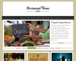 Organic Restaurant WordPress Theme