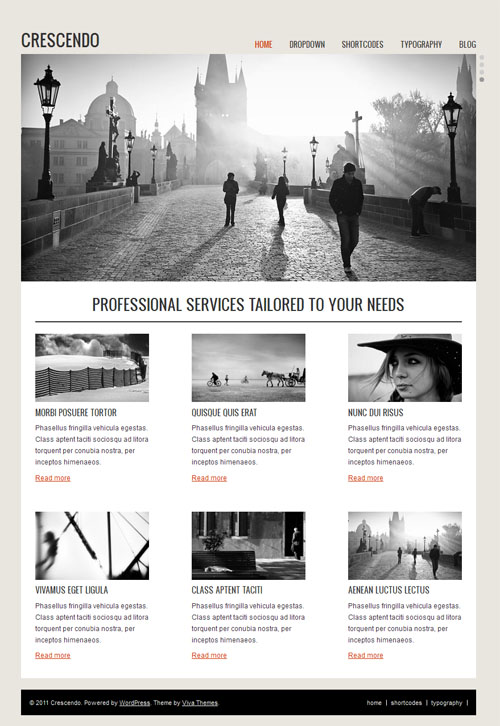 Crescendo Premium WordPress Theme