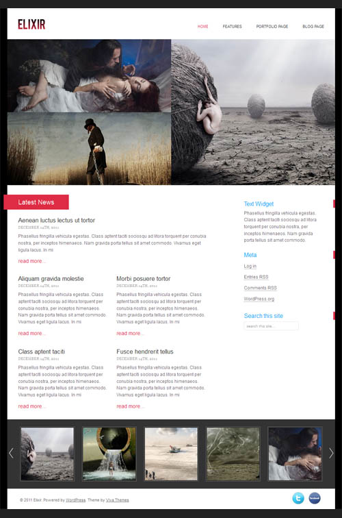 elixir-wordpress-theme Elixir Portfolio WordPress Theme