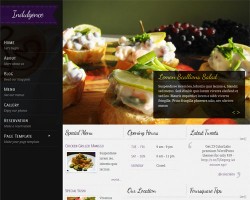 Indulgence Restaurant WordPress Theme
