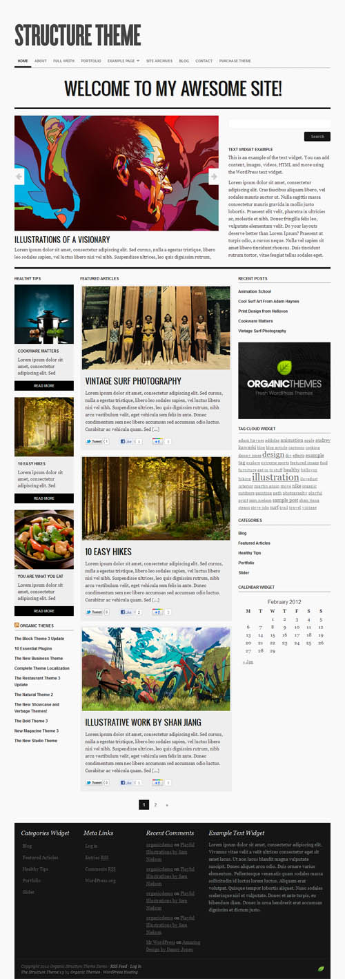 structure-3-theme Structure 3.0 Responsive WordPress Theme