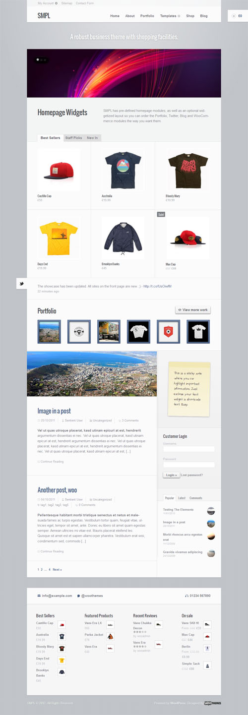 Responsive Business WordPress Theme 