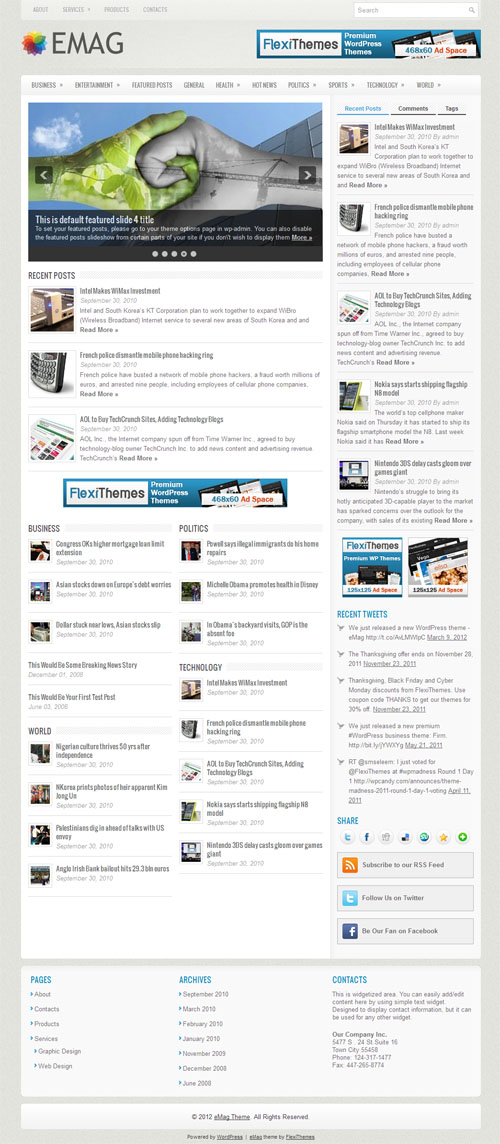 eMag Premium WordPress Theme