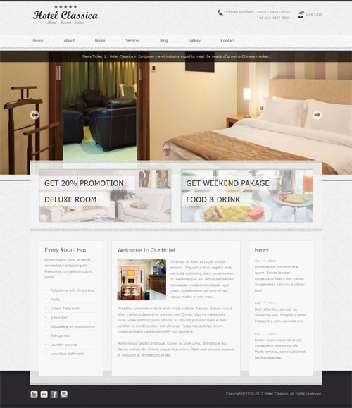 30+ Best Hotel WordPress Themes