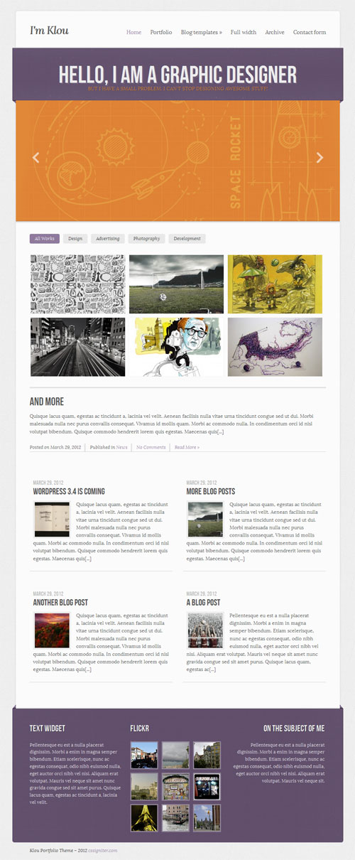 klou-wordpress-theme Klou Portfolio WordPress Theme