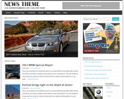 News Theme Magazine WordPress Theme