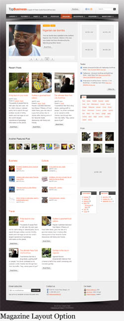 magazine layout