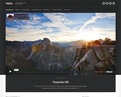 Vidiho Video Blog WordPress Theme
