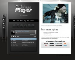Continuous Player Music and Video WordPress Theme