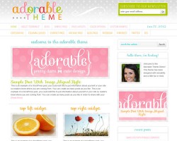 Adorable Premium WordPress Theme