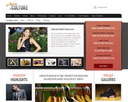 Arts & Culture Magazine WordPress Theme