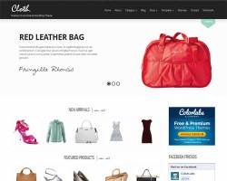 Cloth wordpress theme