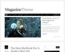 Responsive WordPress Magazine Theme