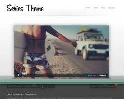 Series Video WordPress Theme