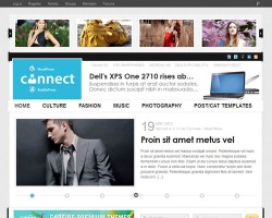 Connect WordPress and BuddyPress Theme