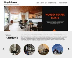 Mobile Responsive Real Estate WordPress Theme
