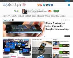 Top Gadget WordPress Theme