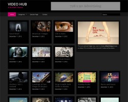 Video Hub Responsive WordPress Theme