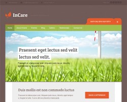 In Care Responsive Non Profit Environmental WordPress Theme