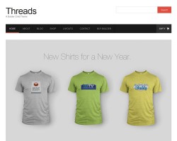threads wordpress theme