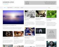 Modern Grid Premium WordPress Theme