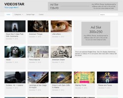 Responsive Video WordPress Theme