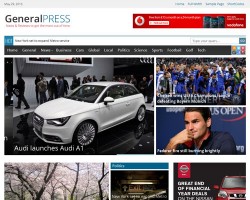 General Press Magazine WordPress Theme