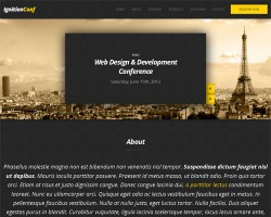 Conference WordPress Theme